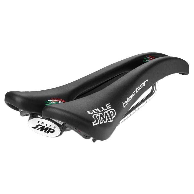 Selle SMP Saddle Blaster Black z szyną ze stali nierdzewnej