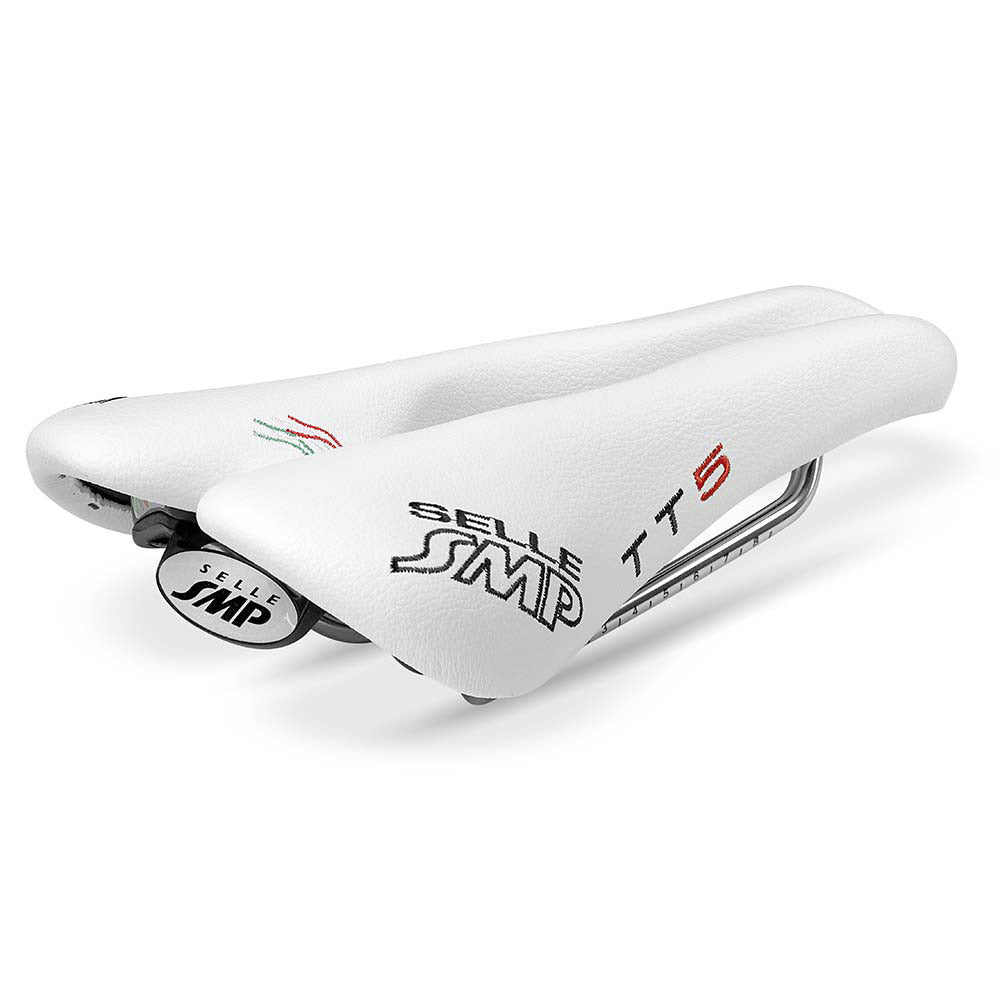 Saddle TT5 Time Trial White