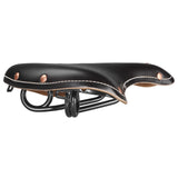 Selle Monte Grappa sedlo Old Frontiers Leather Black