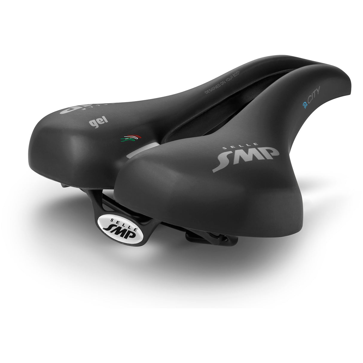 Selle SMP Saddle E-City Gel Black