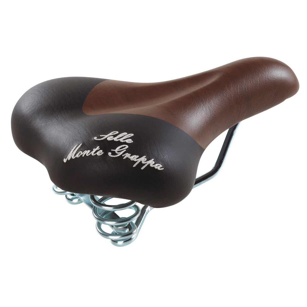 SELLE MONTE GRAPPA SELLA SADLE CON VERE D-BRUIN NERO