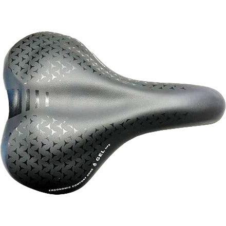 Sedlo Selle Monte Grappa Asola 6200 GEL plus Elastomeer Rail Black