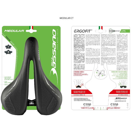 Zadel Selle Bassano Modular Ct Tour Zwart