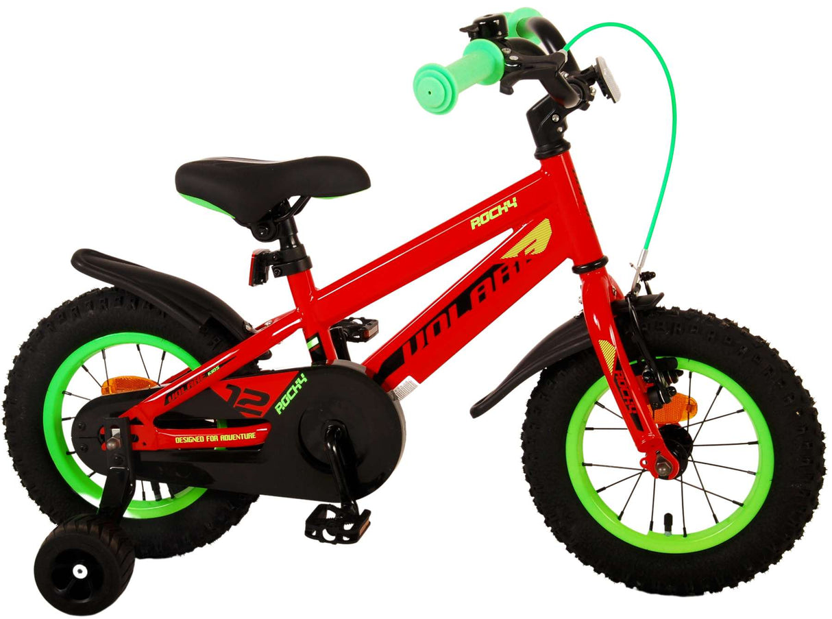 Bicycle per bambini rocciosi di Vlatare - Ragazzi - 12 pollici - ROSSO