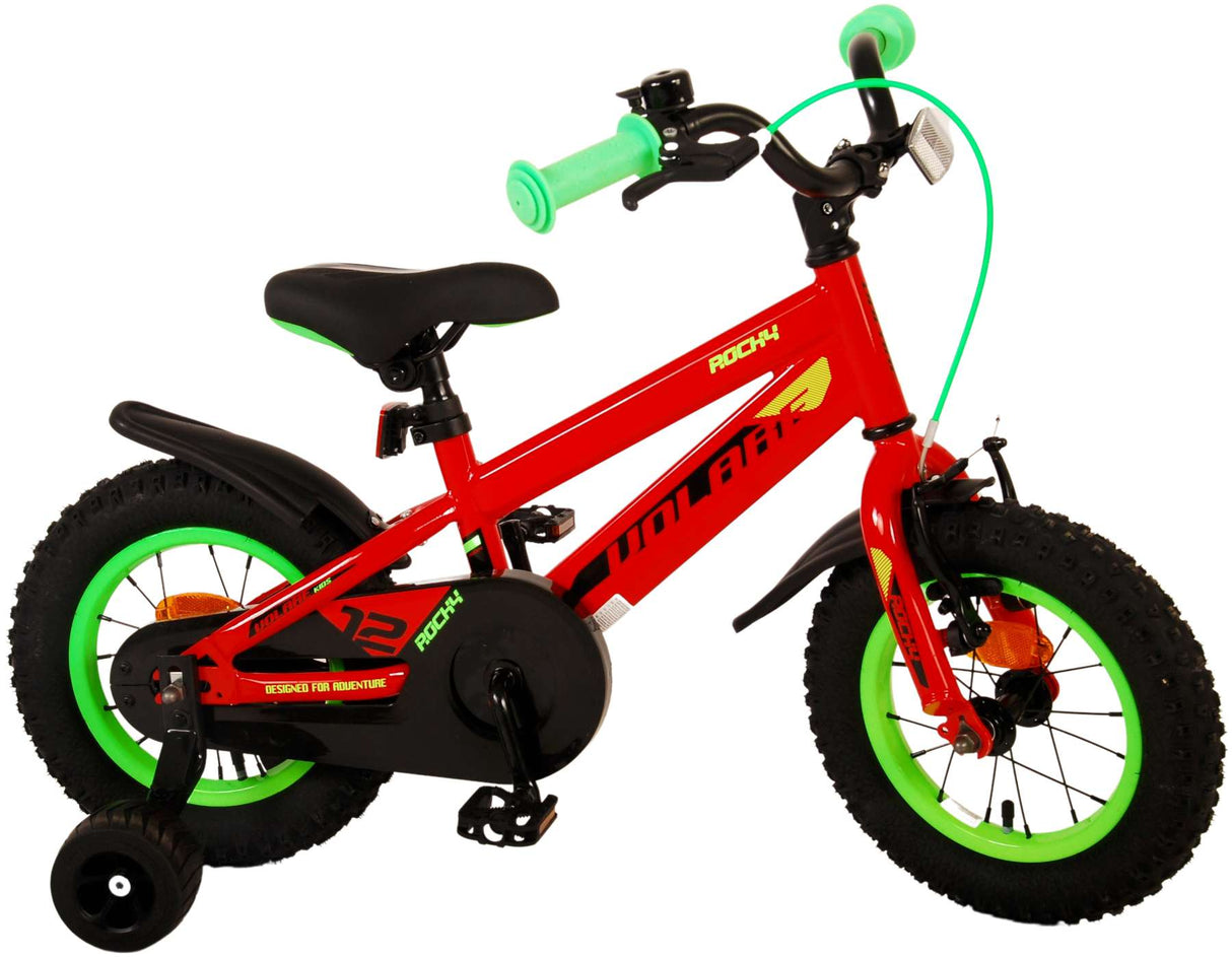 Volare Rocky Kinderfiets - Jongens - 12 inch - Rood