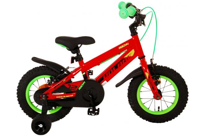 Volare Rocky Kinderfiets Jongens 12 inch Rood Twee handremmen