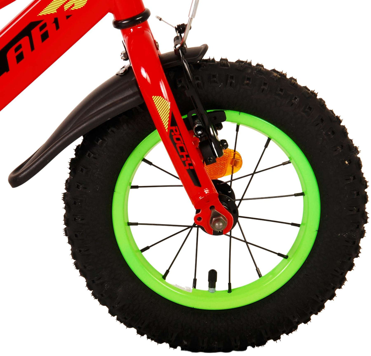 Bicicleta para niños Rocky de Vlare - Niños - 12 pulgadas - Rojo