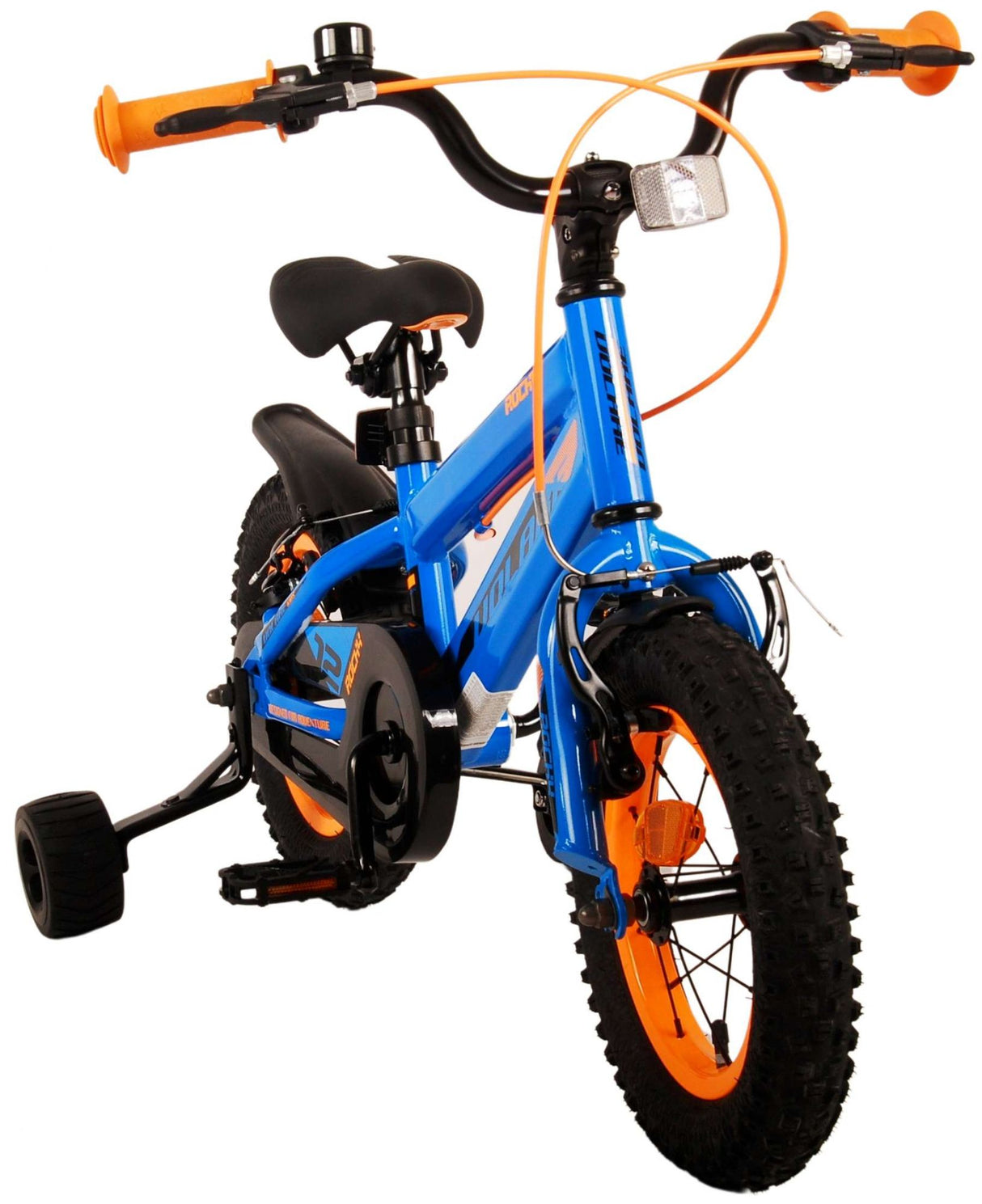 Volare rocky kinderfiets - jongens - 12 inch - blauw - twee handremmen