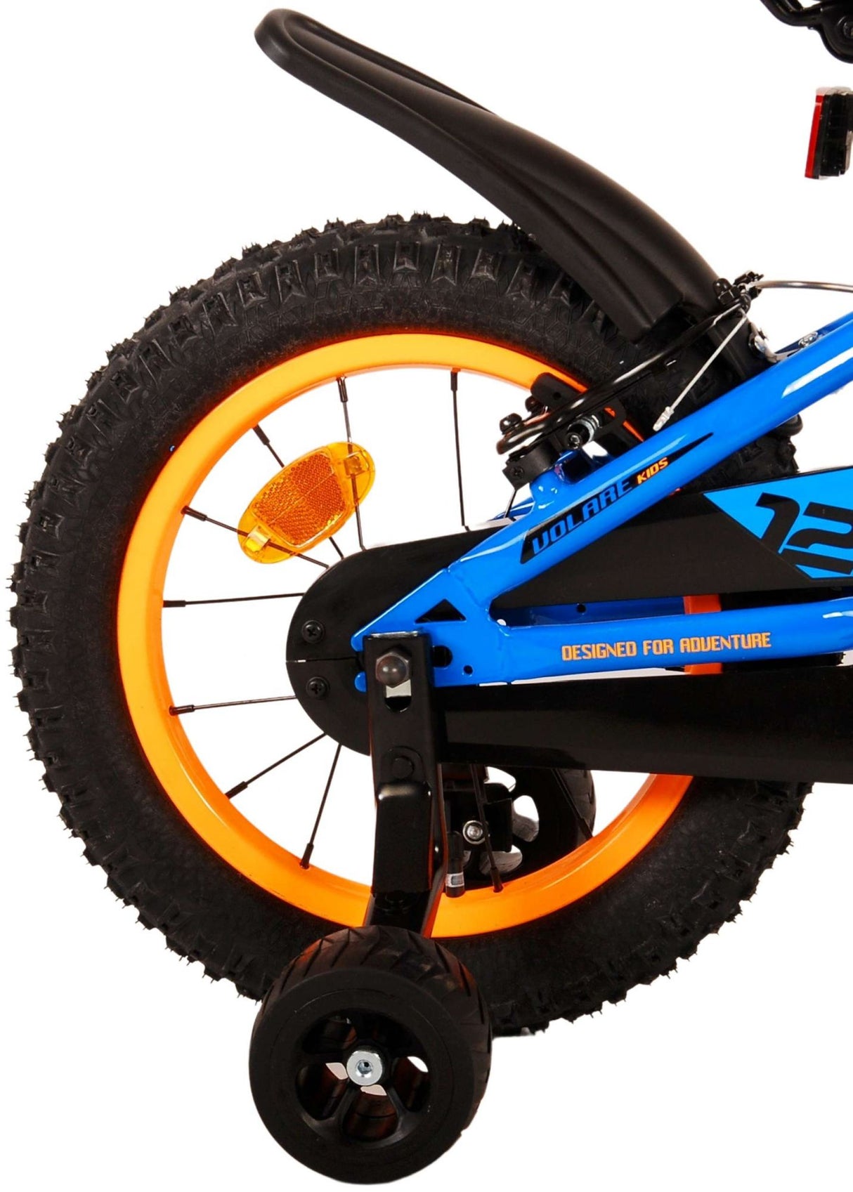 Volare Rocky Children's Bike Boys 14 pulgadas azules de dos manos