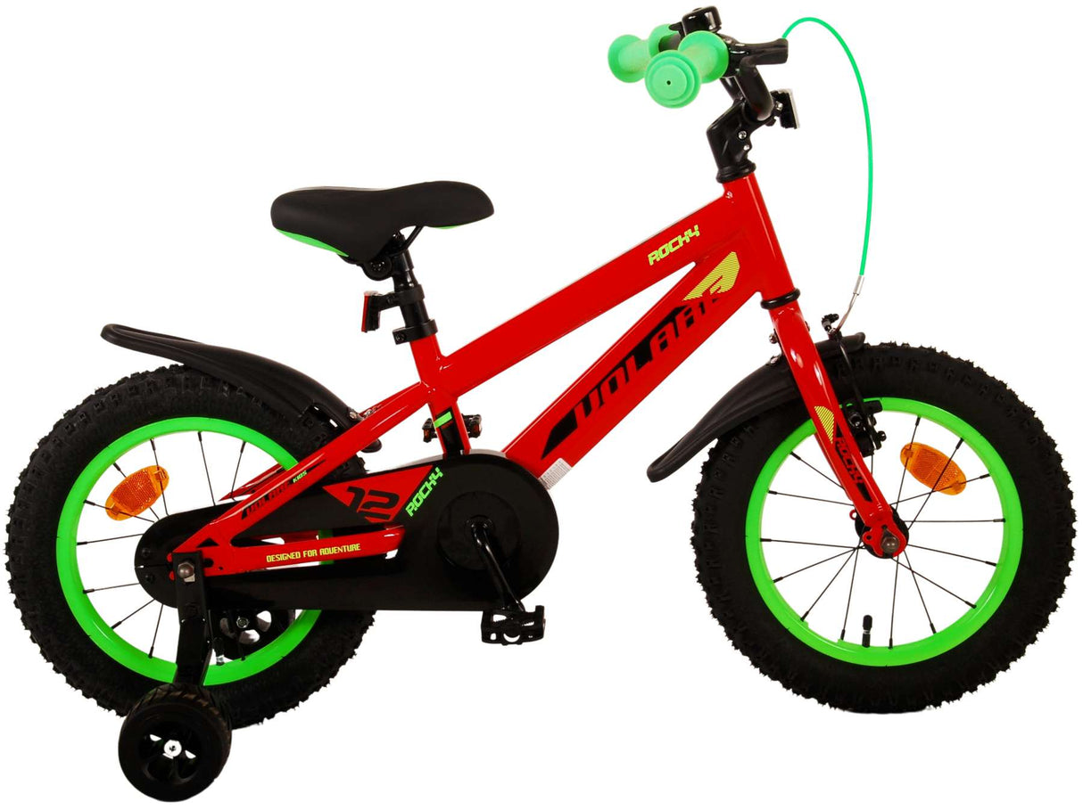 Volare Rocky Children's Bicycle - Drenge - 14 tommer - rød