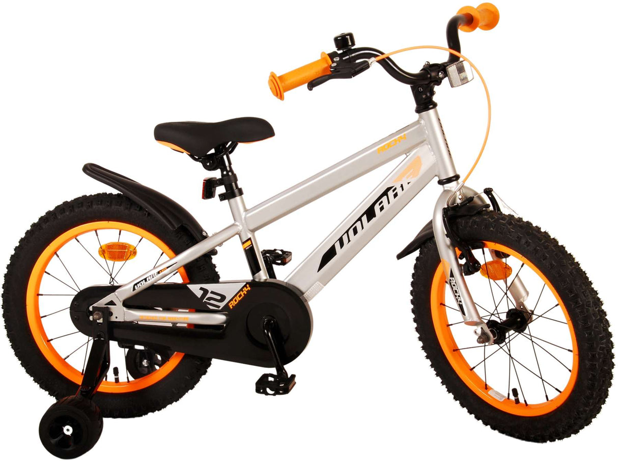 Volare Rocky Children's Bike Boys de 16 pulgadas Gray