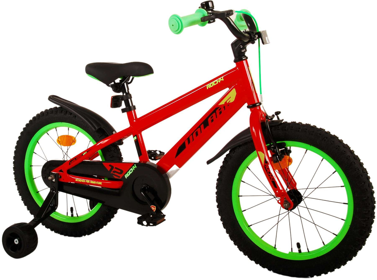 Bicicleta para niños Rocky de Vlare - Niños - 16 pulgadas - Rojo