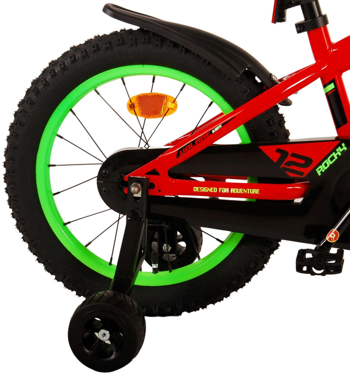 Volare Rocky Children's Bike Boys 16 pouces rouge