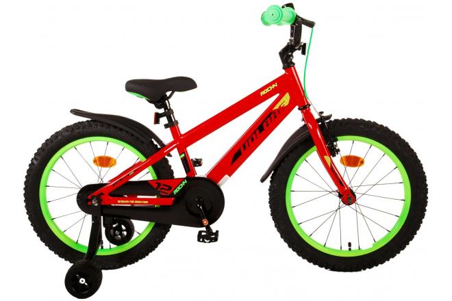 Volare Rocky Children's Bicycle - Boys - 18 Inch - Red