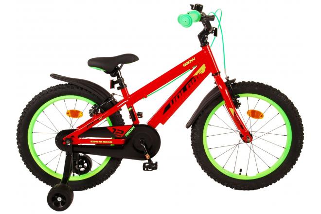 Volare Rocky Children's Bike Boys 18 palčni rdeči dve ročni zavora