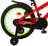 Volare Rocky Children's Bike Boys 18 pulgadas Red dos manos de la mano