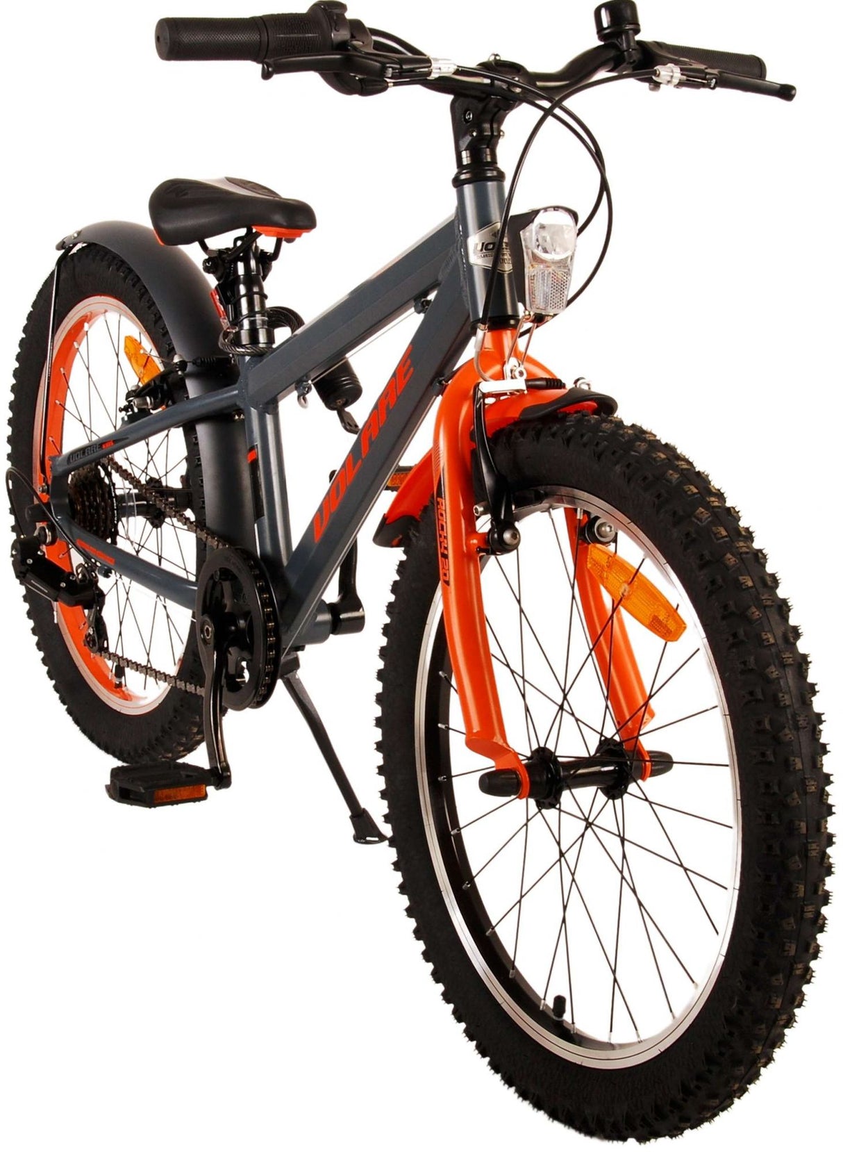 Volare Rocky Children's Bicycle 20 Inch Grey Orange 6 Speed ​​Prime Collection