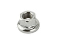 Ffwd wielmoer achterwiel baan track end nut m10 alu zilver