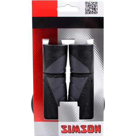 Simson handles ergonomics black-anthracite ergonomic paddle shape, optimum pressure distribution, extra support, suitable for bicycles with without grips shift gear #simson #erGonomics #black antracite