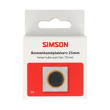 Simson binnenbandpleisters 25mm 8st