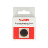 Simson binnenbandpleisters 33mm 8st