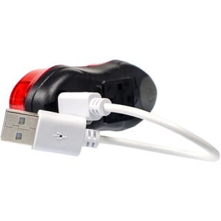 Simson USB LED svetilka oči rdeče 3 lumen