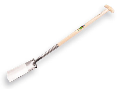 Atlas steekspade diamant gepolijst met hickory t-steel 80cm