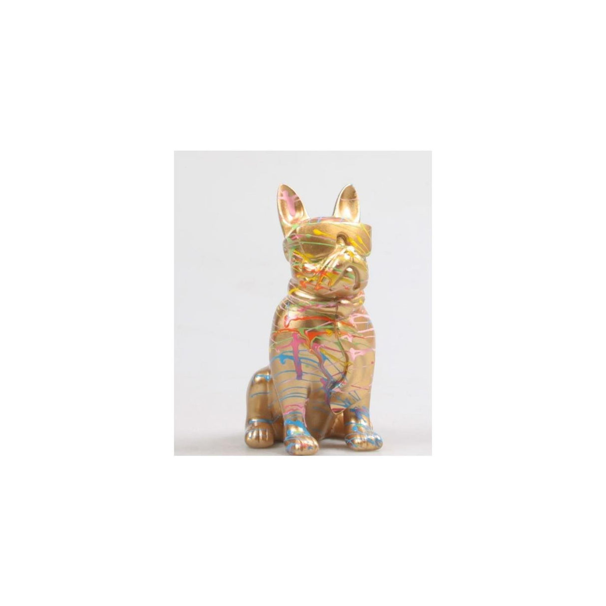 Stoobz design stoobz hond met bril 18cm 4 assorti