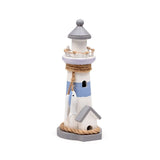 Strandsouvenir - vuurtoren wit vis