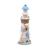 Strandsouvenir - vuurtoren blauw ster