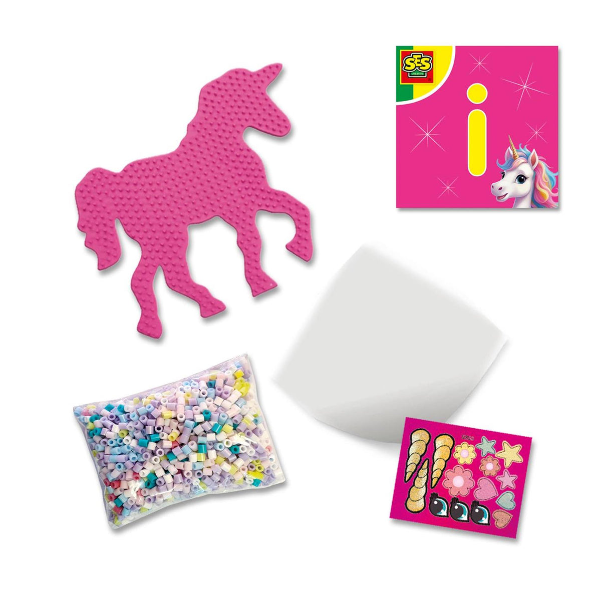 Ses unicorn - strijkkralen