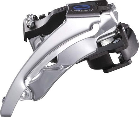 Voorderailleur 3 x 7 8-speed Shimano Altus M310 top swing dual pull 40T