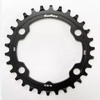 SunRace blad 32t 4-arm 96 zwart narrow wide alu a-symmetric