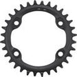 Shimano blad 34t 4-arm 96 zwart narrow wide alu a-symmetric