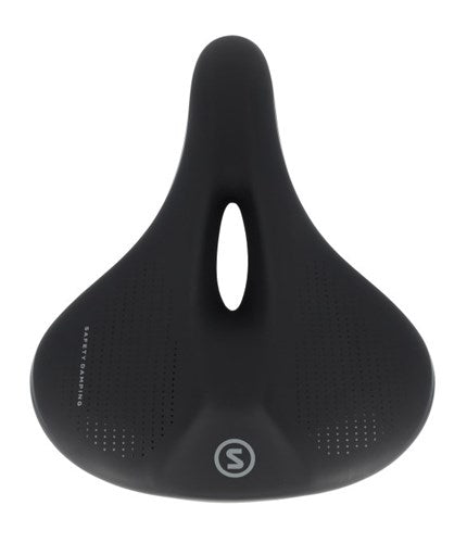 Simson zadel armonia relaxed - zwart