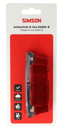 Rema tip top nederland b.v. simson aurora achterlicht d-line d100c