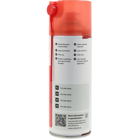 Simson smeermiddel dry lube spray 400ml