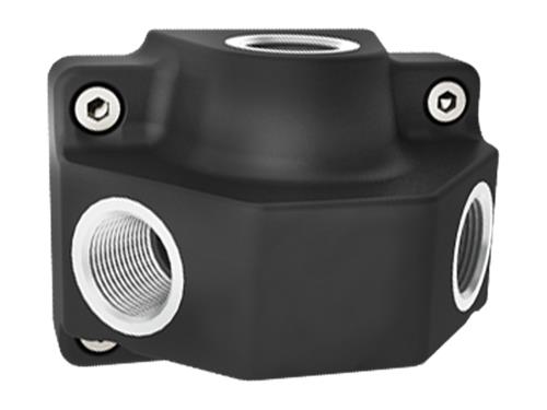 Alusic muurplaat in:1x3 4 uit:2x1 2