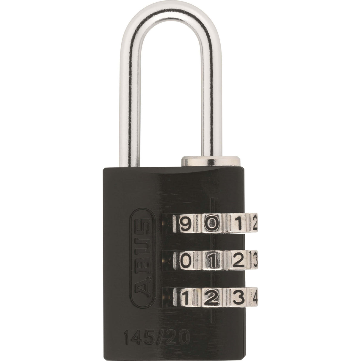 Padlock Number Number 145 20 - Czarny, 5 cm