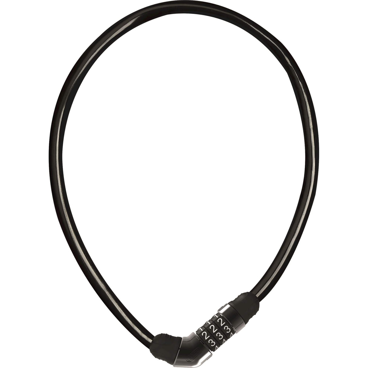 Abus kabellås 4408c 65 sort - 65 cm