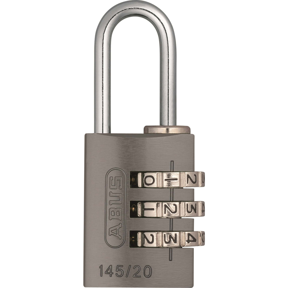 Padlock liczbowy prosus 145 20 tytanowy - Gray - 5 cm