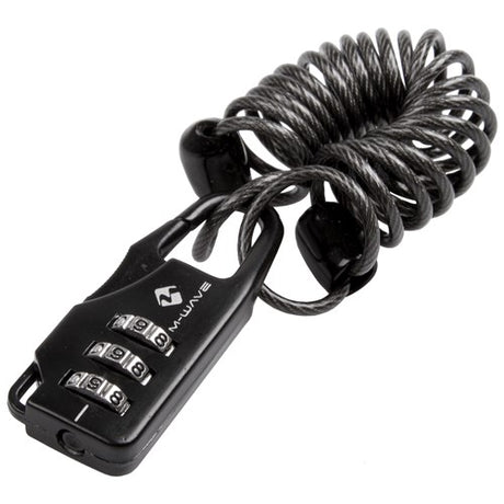M-wave mini-cijfer-slot 120cm 3mm helmslot