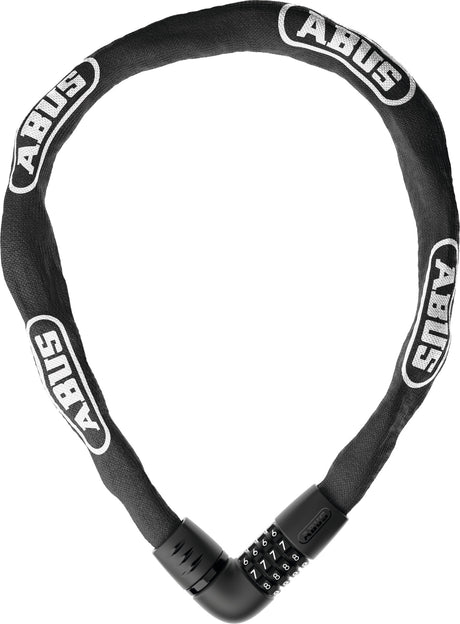 Abus fietsslot kettingslot - tresor 6807c - security level 7 - zwart - 110 cm - geschikt voor elektrische fietsen en stadsfietsen