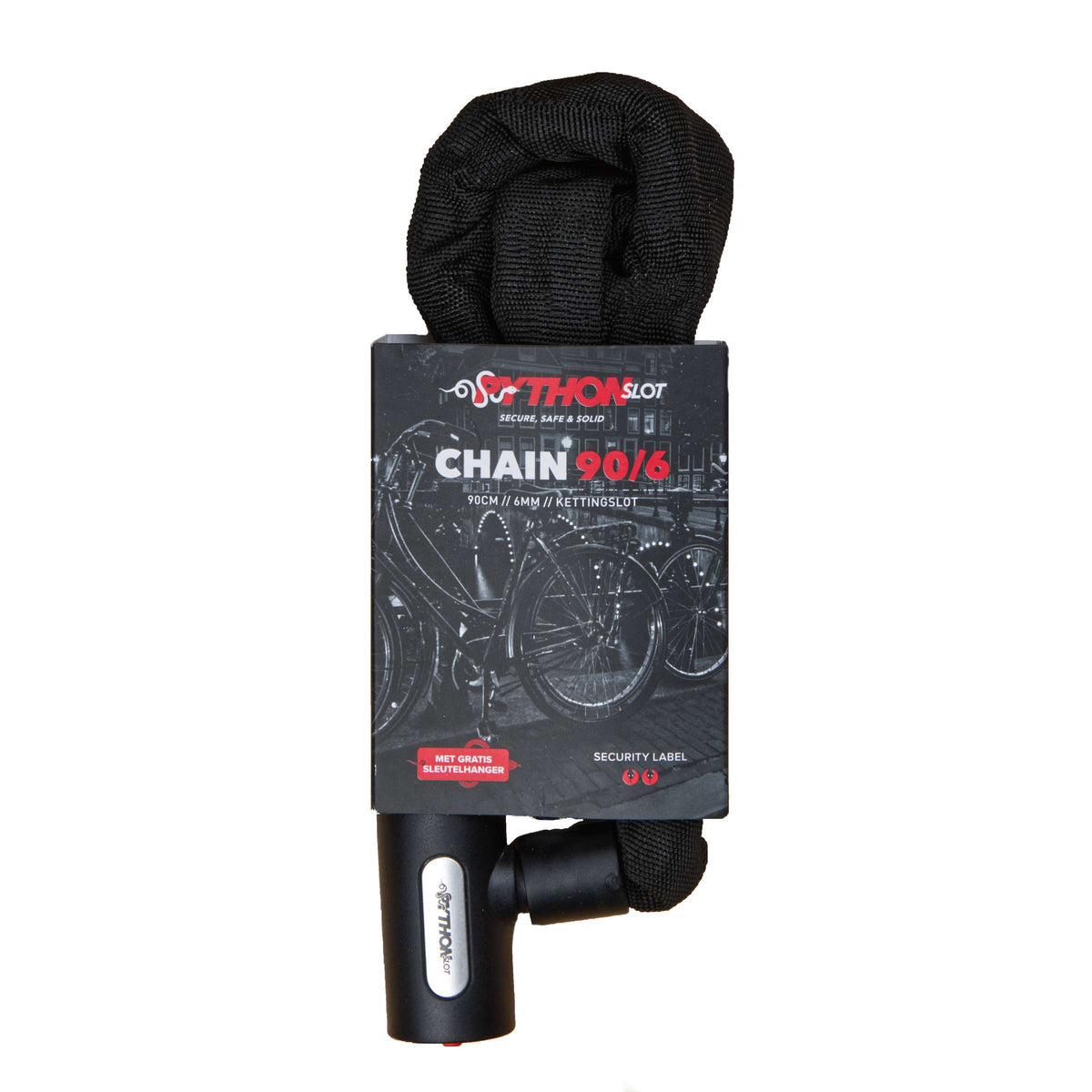 Buzaglo python kettingslot 6 mm x 90 cm