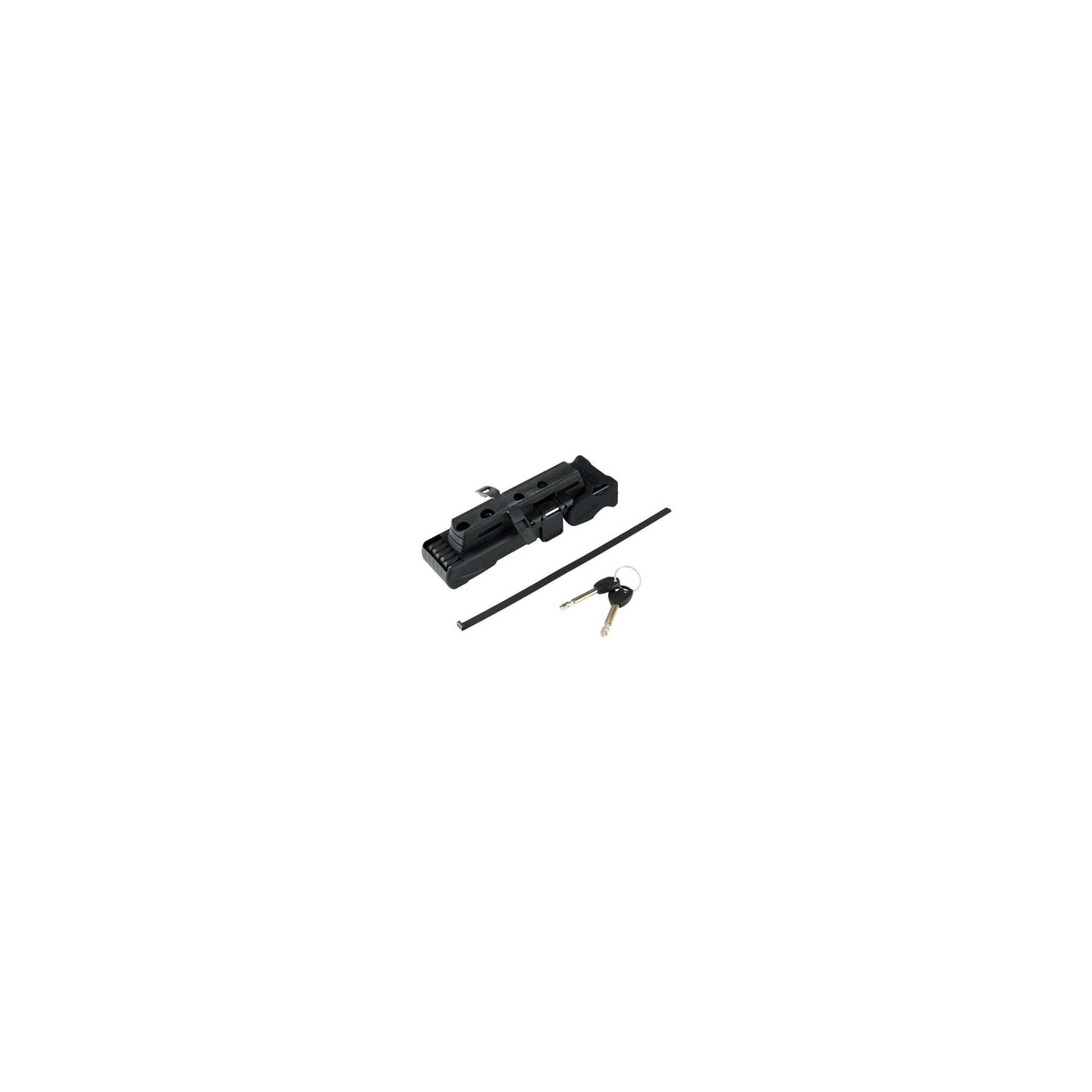Abus vouwslot Bordo 6000K 90 zwart