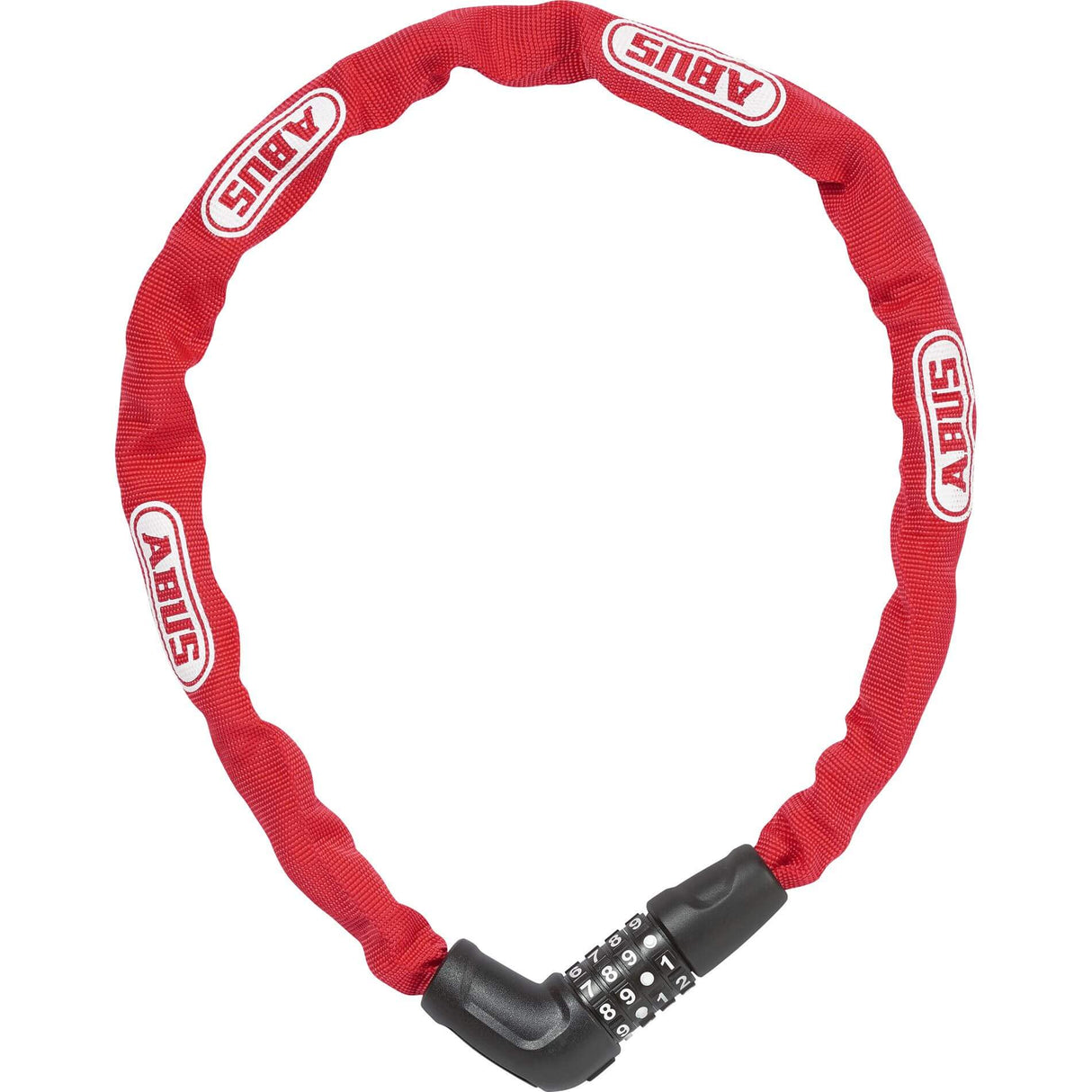 Abus 5805C 75 Red Chain Lock - 4 mm tyk - 75 cm længde