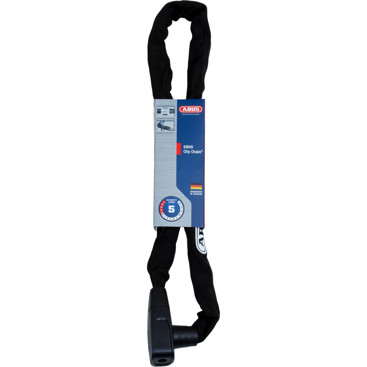 Abus Citychain 6800 85 2.0 Svart 85cm