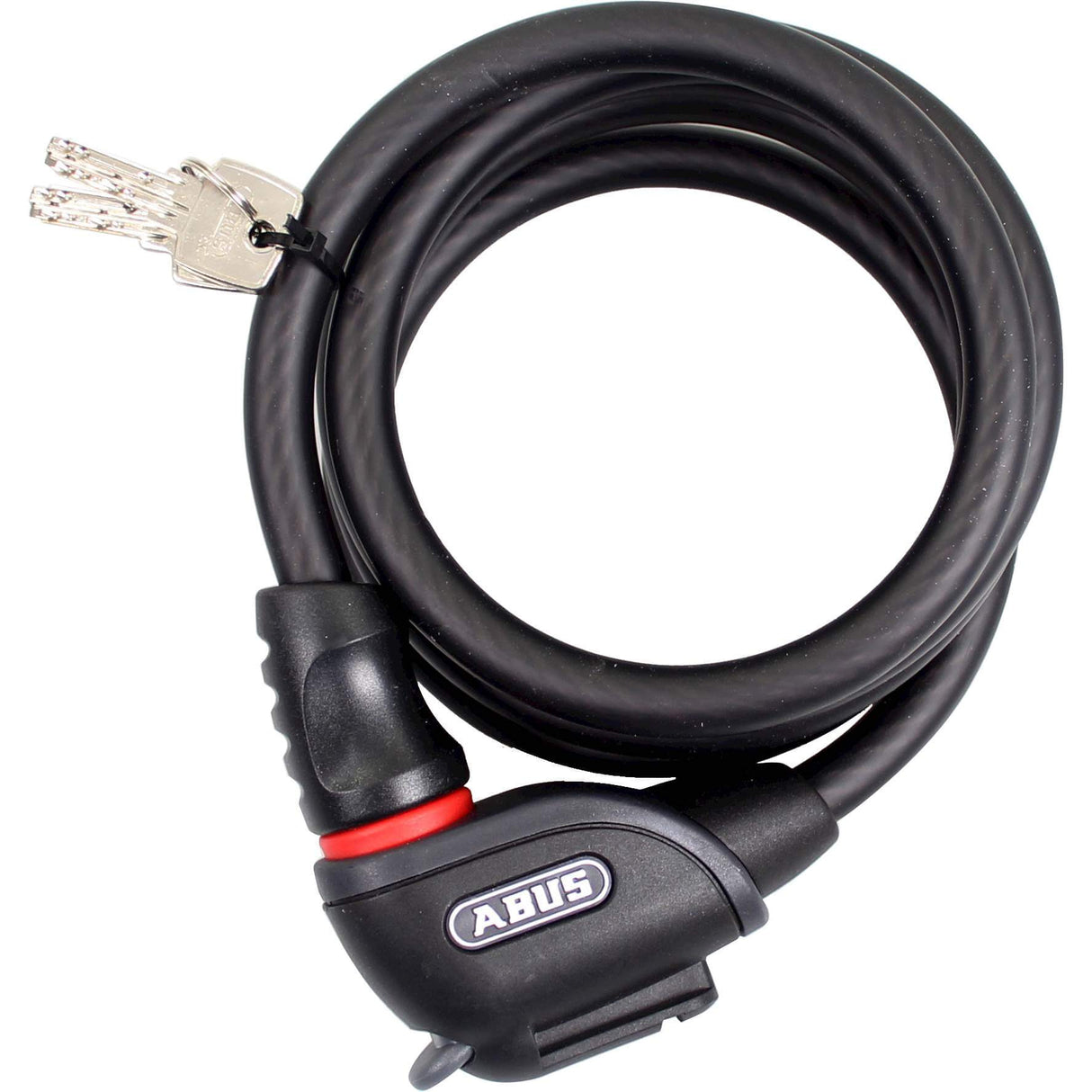 Abus Spiral Cable Lock Phantom 8950 180 Black - 180cm