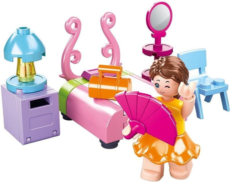 Sluban girl's dream slaapkamer (m38-b0800d)
