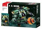Sluban p.r. mecha groen zwart (m38-b1153)